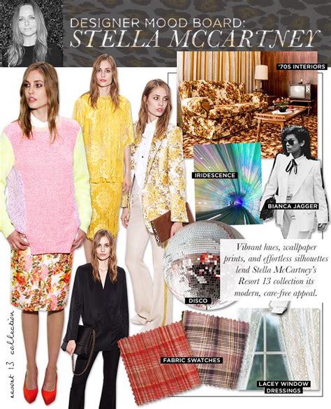 Stella Mccartney Resort 13 Top Design Fashion Mood Board Fashion