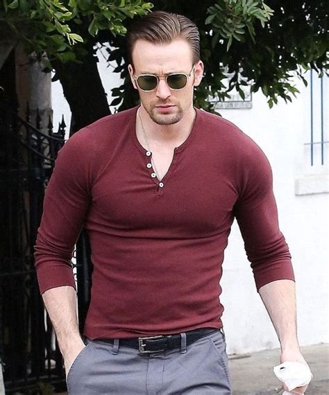 Chris Evans Fashion Trendy Outfits Casual
