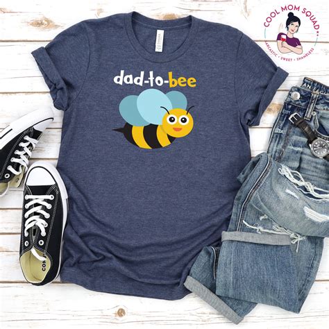Matching Dad To Bee Mom To Bee Shirt Pregnancy Announcement T Etsy