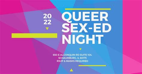 Postponed Queer Sex Ed Night For High School Kenneth Young Center
