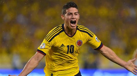 Born 12 july 1991) is a colombian professional footballer who plays as an attacking midfielder or winger for premier league. James Rodriguez Football Wallpaper