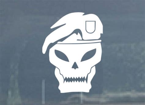 Black Ops Skull Cut Vinyl Decal Sticker Car Truck Military Window Ebay