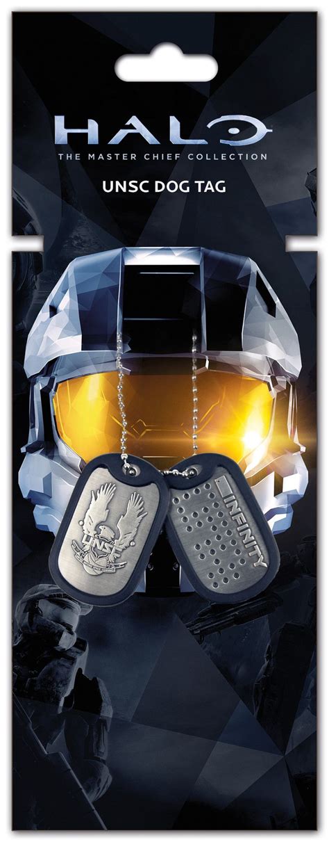 Halo Master Chief Collection Unsc Dog Tags Halo Master Chief