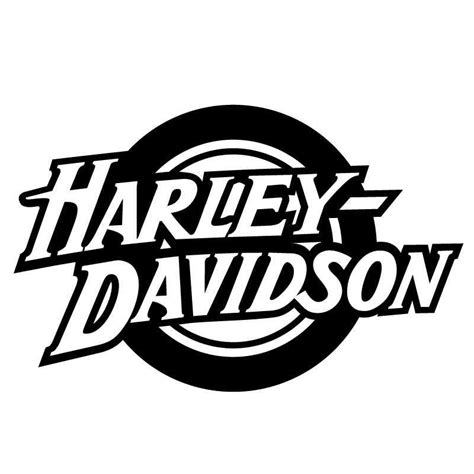 Sticker Harley Davidson Circle Logo Sticker