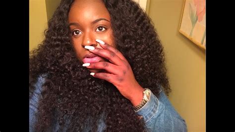 Aside from taking a long time, the high heat that would be needed to straighten this hair would cause unnecessary damage. Initial Review | Affordable Curly Hair | Unice Malaysian ...