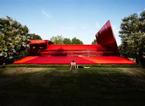 Le Pavillon Du Soleil Rouge à Londres Par Jean Nouvel Kiiwan