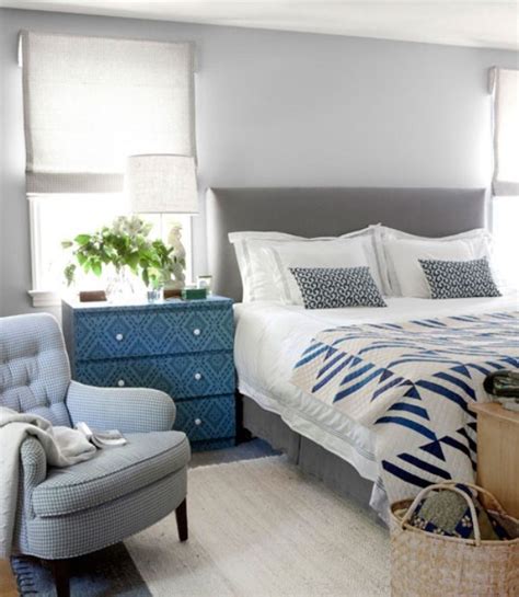 20 Beautiful Blue And Gray Bedrooms Digsdigs