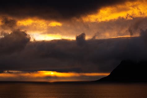 Abendstimmung Im Stor Fjord Foto And Bild Europe Scandinavia Norway