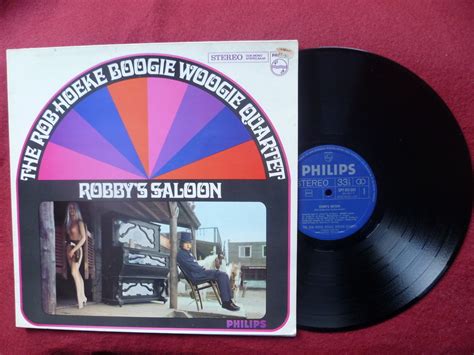 Rob Hoeke Boogie Woogie Quartet Robbys Saloon Lp Blues Philips