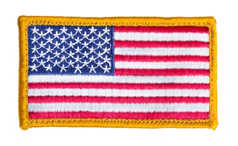 American Flag Patch Isolated Stock Photo Download Image Now Istock