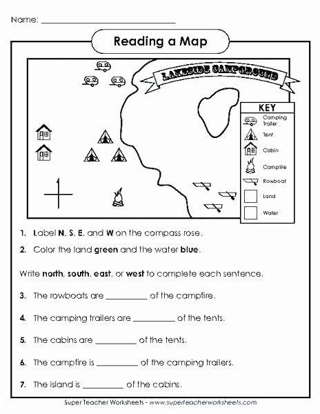 Geography Worksheet 3rd Grade