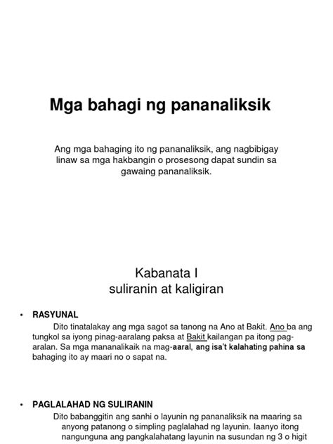 Halimbawa Ng Pananaliksik Sa Filipino Philippin News Collections