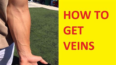 How To Get Veins To Show Fast And Easy Youtube