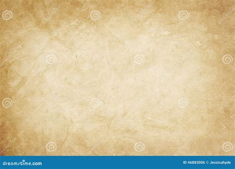 Old Kraft Paper Stock Photo Image Of Faded Mood Creases 46883006