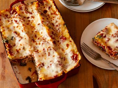 Four Cheese And Spinach Lasagna Recipe Food Network Kitchen Food