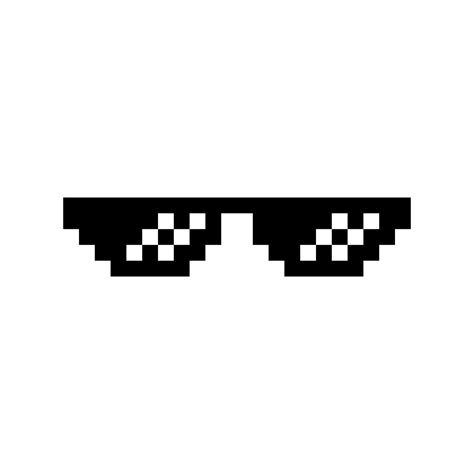 Lunettes Pixel Art Isolé Sur Fond Blanc 5630579 Art Vectoriel Chez Vecteezy