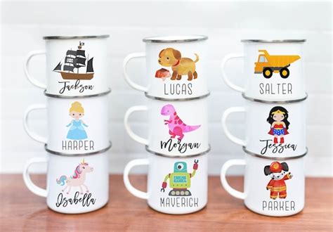Personalized Kids Ts Personalized Mugs For Kids Kids Mug Etsy