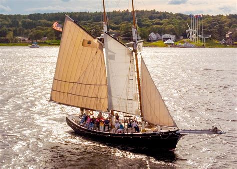 Maine Maritime Museums Historic Schooner Returns To Dock After Capsizing