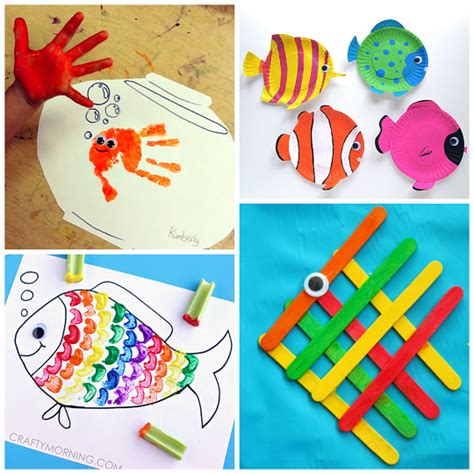 Creative Little Fish Crafts For Kids Crafty Morning