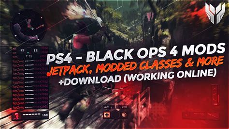 Ps4 Black Ops 4 Multiplayer Mods Jetpack Unlimited Shadow Blade