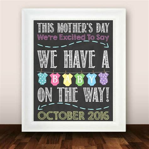 Mothers Day Pregnancy Announcement Mothers Day Pregnancy Etsy