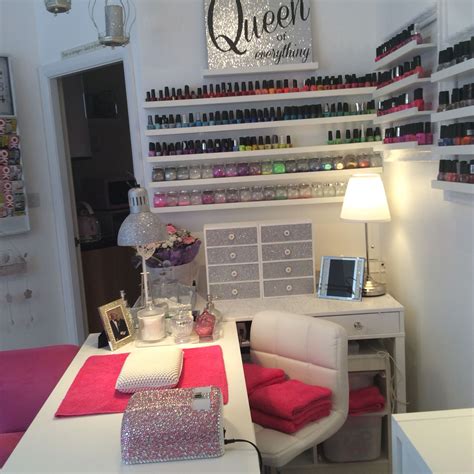 Nail Station Home Nail Salon Ideas Home Beauty Salon Nail Salon