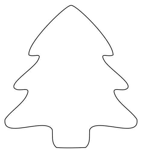 Christmas Tree Clip Art Free Outline Adr Alpujarra