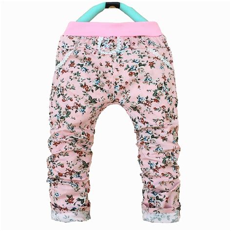 2018 New Spring Kids Clothes Girls Pants Lace Baby Girls P Pants Kids