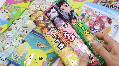 Anime Snacks Kimetsu No Yaiba Shinchan Pokemon Jujutsu Kaisen Youtube