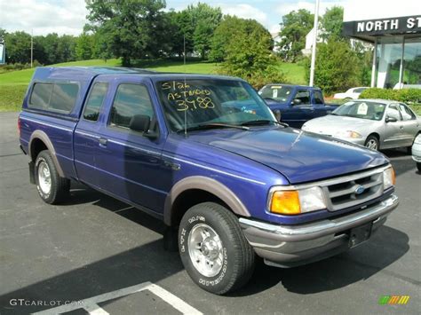 1997 Sapphire Blue Metallic Ford Ranger Xlt Extended Cab 4x4 17191950