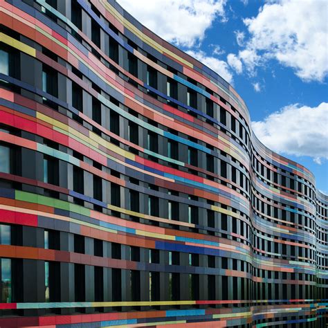Colorful Architecture Of A Colorful Building In Hamburg Architecture