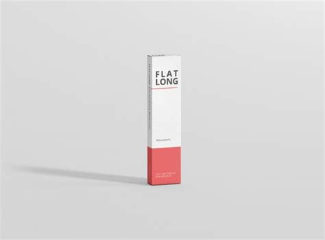 Your easier way to design. Box Mockup Flat Long Rectangle - Premium and Free Mockups