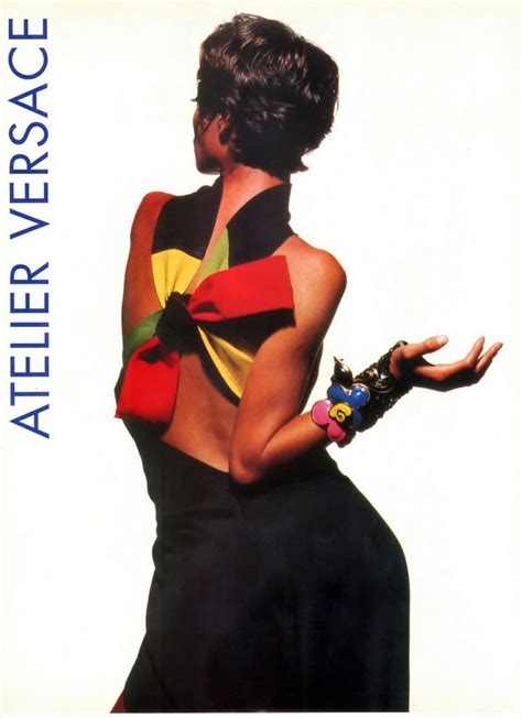 Atelier Versace 199091 Ad By Tyen And Christy Turlington Versace