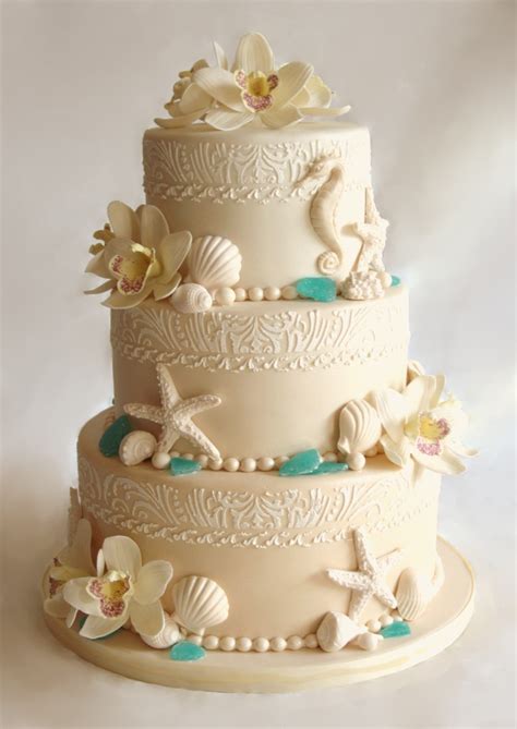 Beach Wedding Cake Cake Decorating Community Cakes We