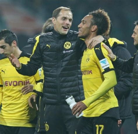 Aubameyang's actions prompted an angry response from dortmund's kit manufacturer puma, with tuchel does not hold a grudge against aubameyang, though, and will not get distracted by the. sp-Fußball-BL-Dortmund-Tuchel-Aubameyang-Jubel-Meldung ...