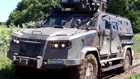 Off Road Test Of New Ukrainian Kozak 2m Multi Purpose Armoured Vehicle