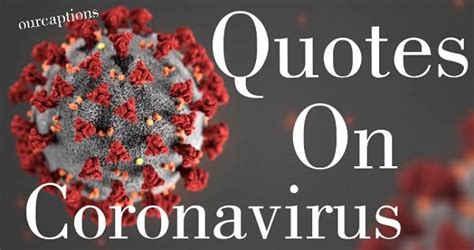 Best Coronavirus Quotes Some Best Saying Ourcaptions
