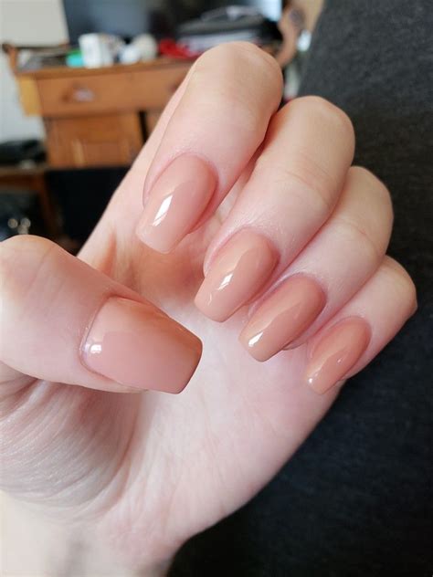 Nude Gel Extension Nails Gel Nail Extensions Nail Extensions Nail