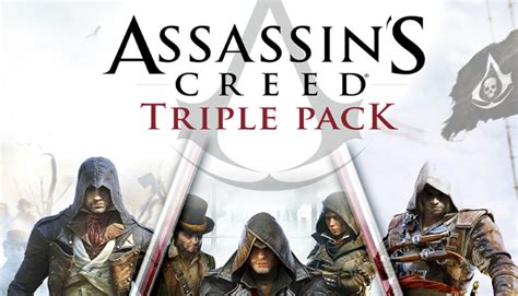 Assassin S Creed Triple Pack Black Flag Unity Syndicate Xbox One