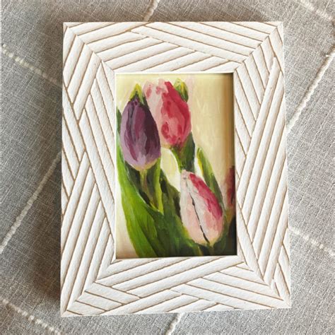 4 X 6 Four Calming Tulips Print Rachel Lynn Heisey Design