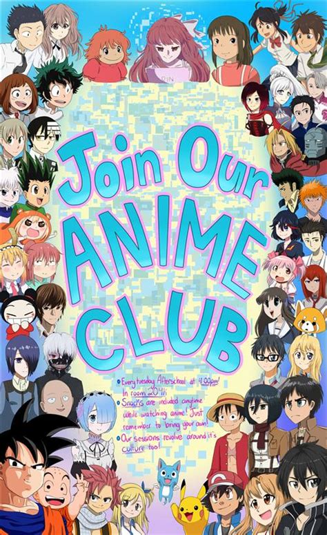 Update 58 Anime Club Poster Best Incdgdbentre