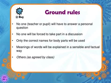 PPT Ground Rules PowerPoint Presentation Free Download ID