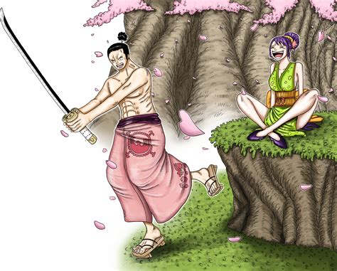 Momonosuke And Kurozumi Tama One Piece Drawn By Jaralloart Danbooru