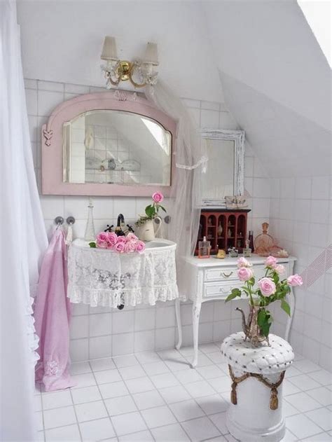 50 Amazing Shabby Chic Bathroom Ideas Styletic