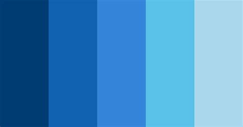 Ocean Sky Color Scheme Blue