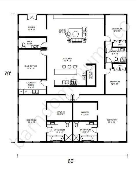 2 Master Bedrooms Floor Plans