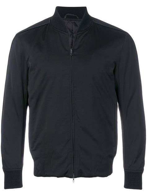 Lyst Attachment Zip Up Bomber Jacket In Black For Men