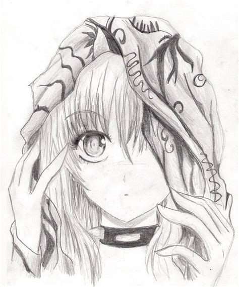 Anime Girl Pencil Sketch Anime Sketch Pinterest Beautiful The O