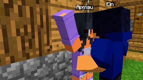 Ein Kiss Aphmau In Minecraft Youtube