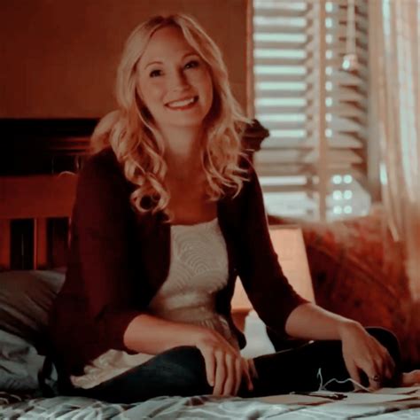 candice king as caroline forbes in the vampire diaries seasons 7 8 vampire diaries season 7